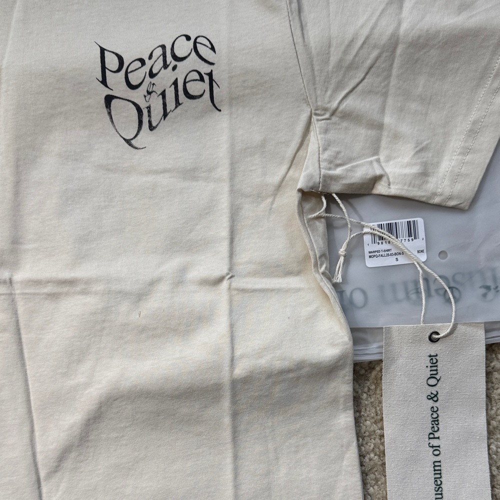 Museum of Peace and Quiet | P & Q Graphic Tee Shirt | Small MOPQ - Picture 3 of 5